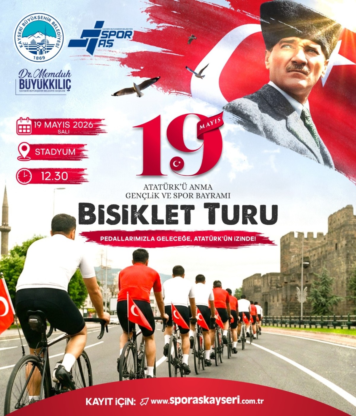 BÜYÜKŞEHİR’DEN 19 MAYIS’A ÖZEL ÜÇ DEV ORGANİZASYON