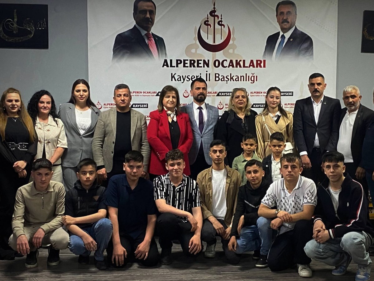 BÜYÜK BİRLİK PARTİSİ ALPEREN OCAKLARINDA BAYRAMLAŞTI 