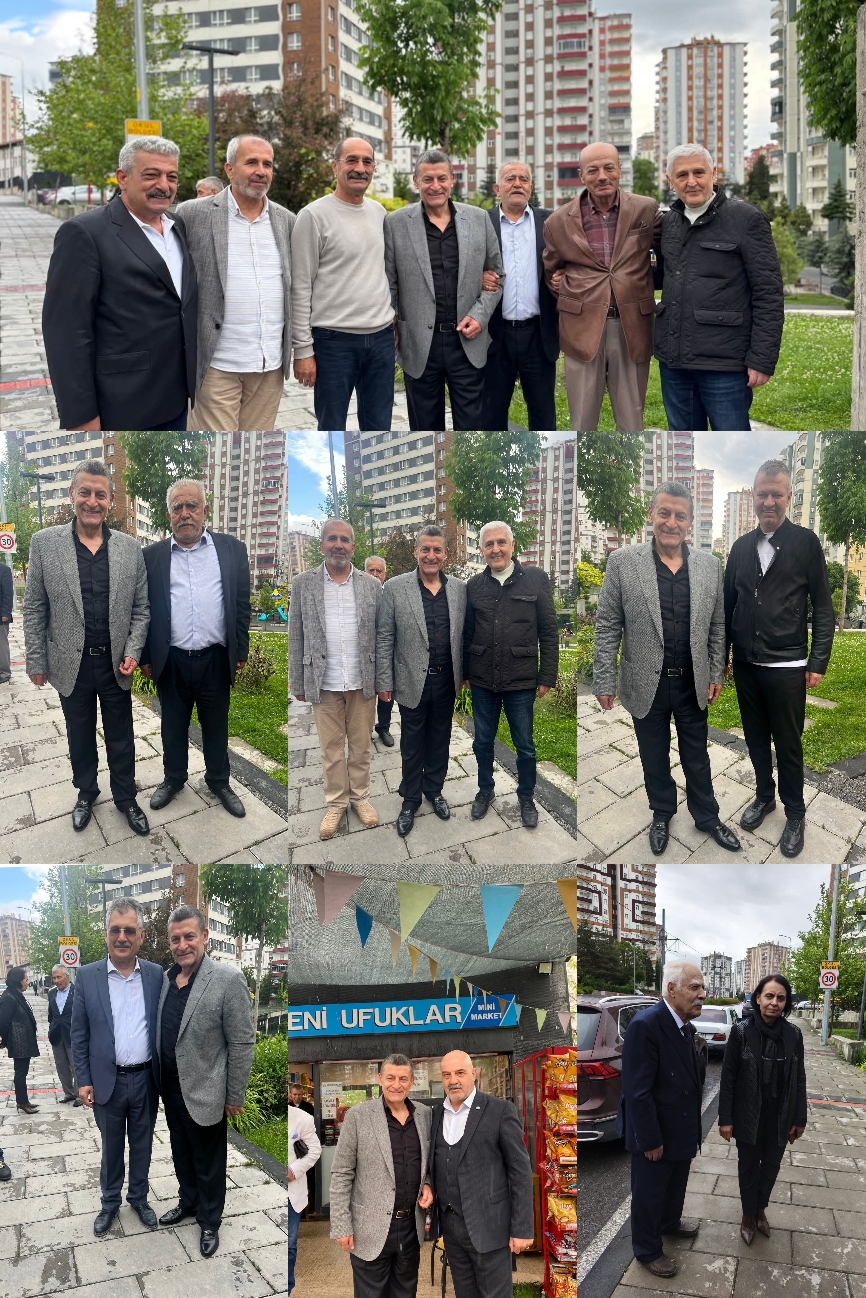 YENİ UFUKLAR DERNEĞİNDE COŞKULU BAYRAMLAŞMA 