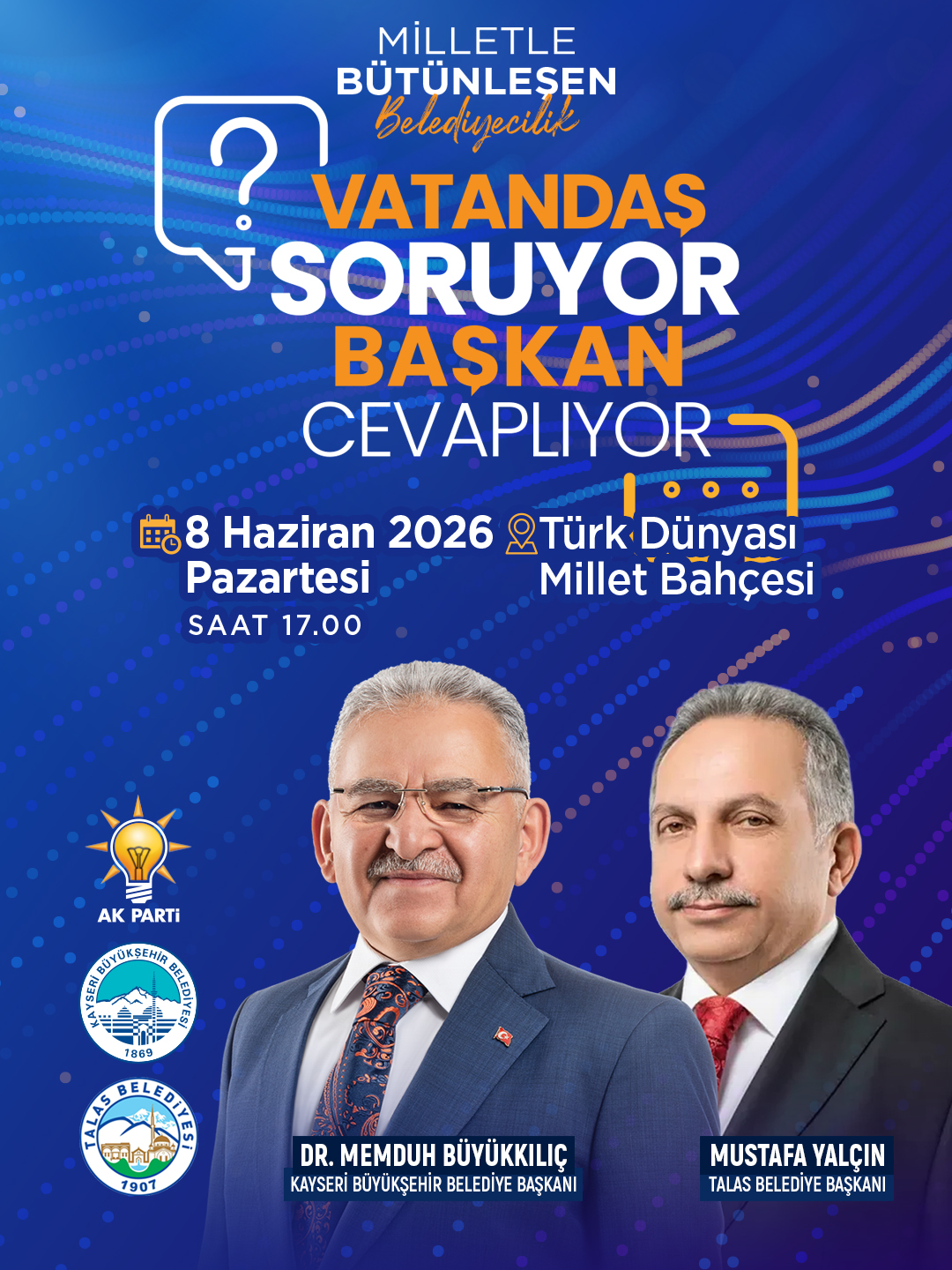 BAŞKAN BÜYÜKKILIÇ, VATANDAŞLARLA BULUŞUYOR