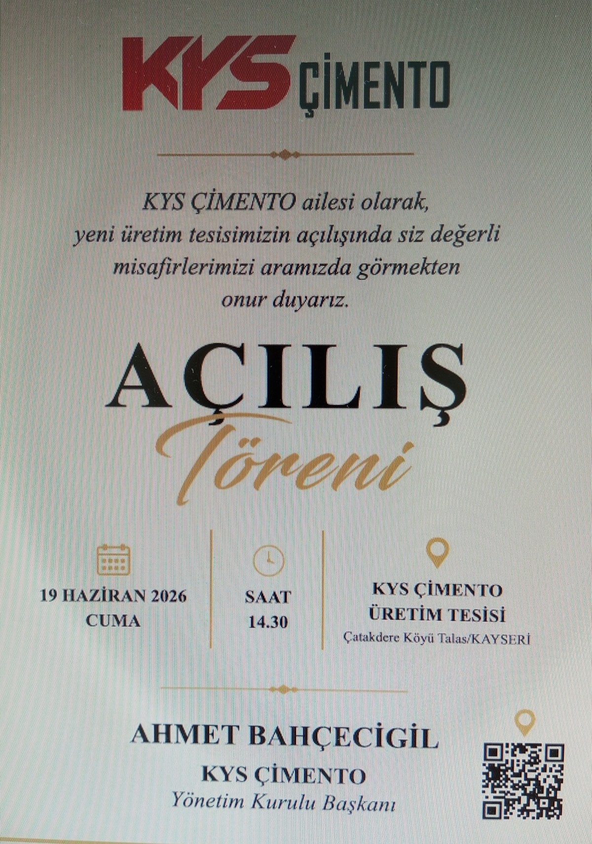 KAYSERİ MADENCİLİK'TEN TÜRKİYE'NİN YEŞİL DÖNÜŞÜMÜNE 35 MİLYON DOLARLIK STRATEJİK YATIRIM