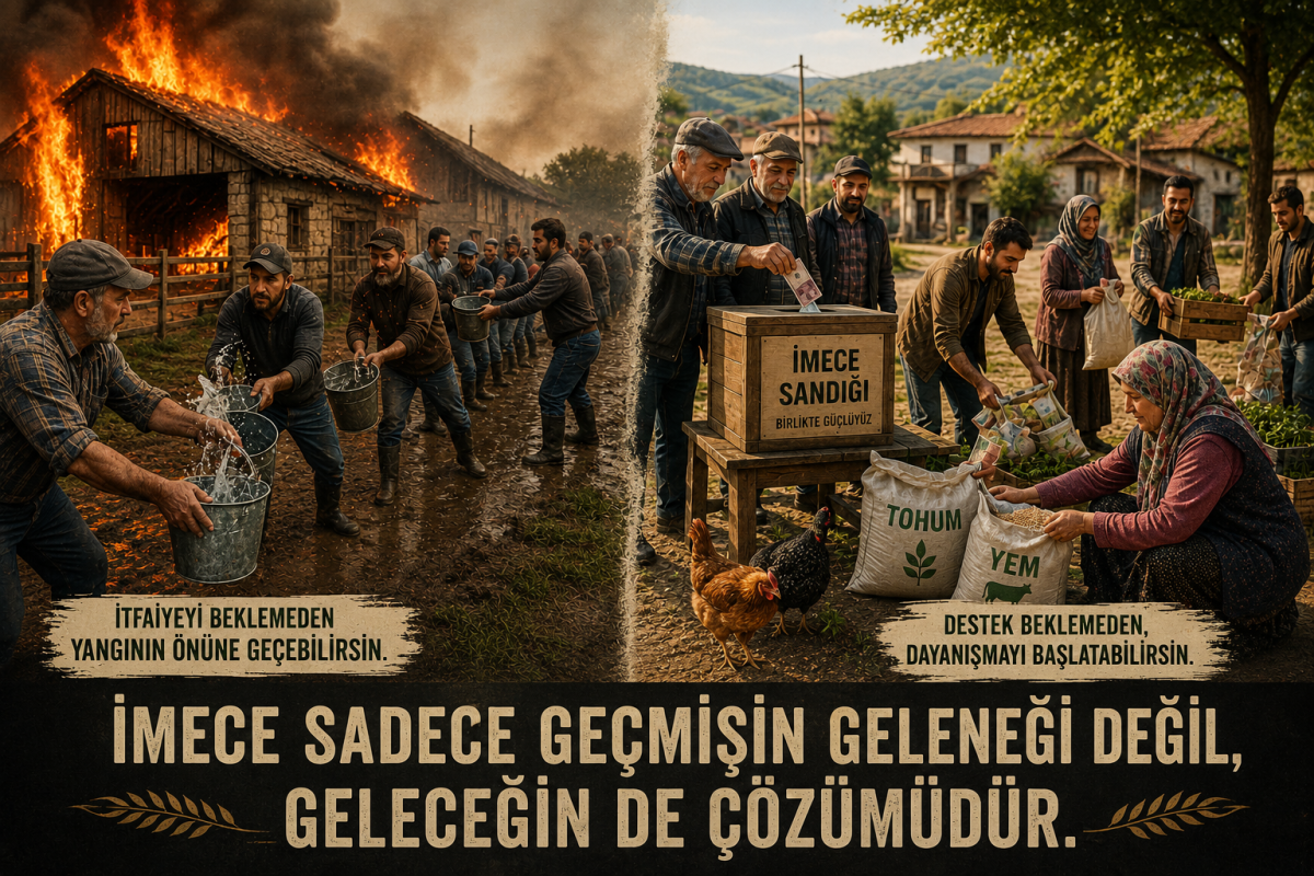İMECE İLE KALKINMA İÇİN YENİ PROJELER ÜRETİYOR