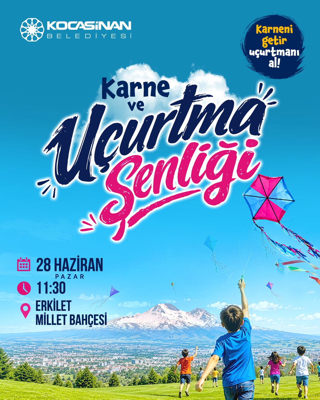 UÇURTMA ŞENLİĞİNE BEKLİYORUZ
