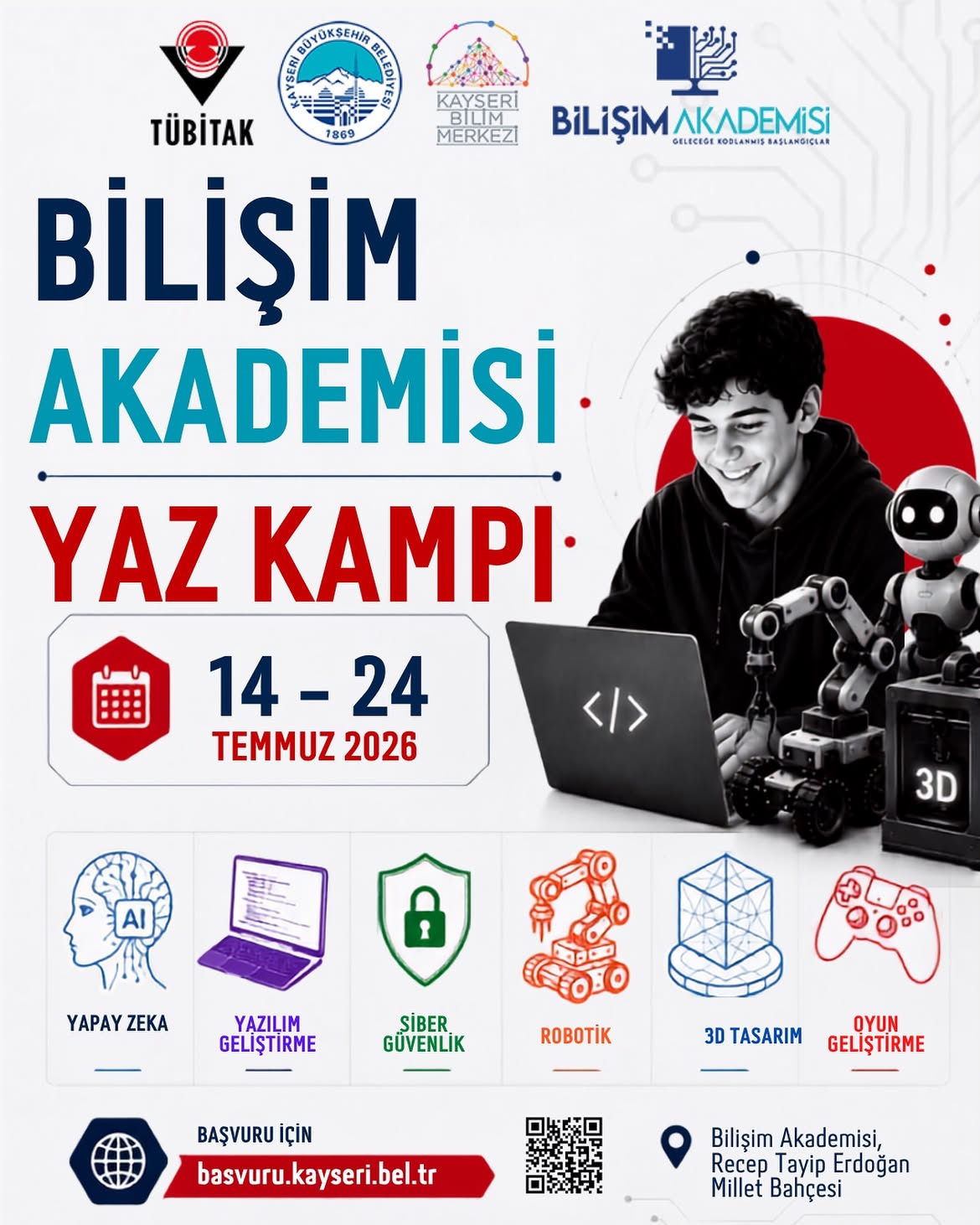 BİLİŞİM AKADEMİSİ YAZ KAMPI BAŞVURULAR BAŞLADI
