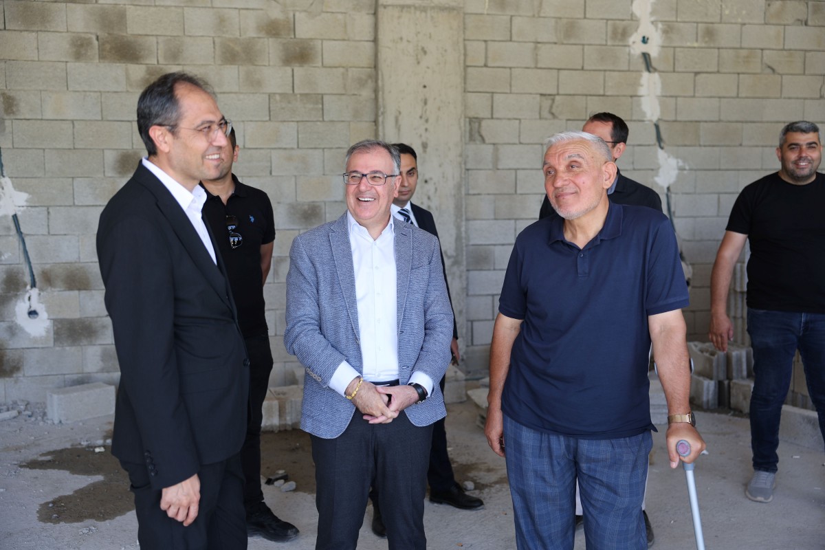 BAŞKAN ÖZDOĞAN'DAN 112 ACİL SAĞLIK MERKEZİ İNŞAATINA YAKIN TAKİP