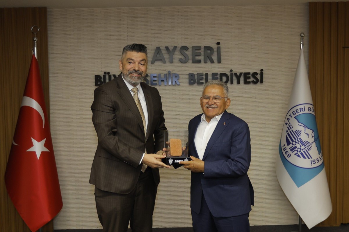ASKON'DAN BAŞKAN BÜYÜKKILIÇ'A NEZAKET ZİYARETİ
