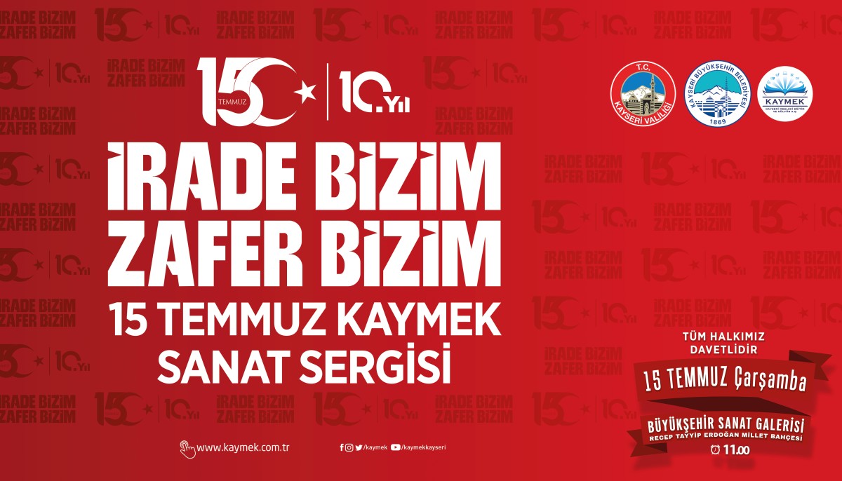 KAYMEK'TEN SANATLA YAŞATACAK ANLAMLI SERGİ