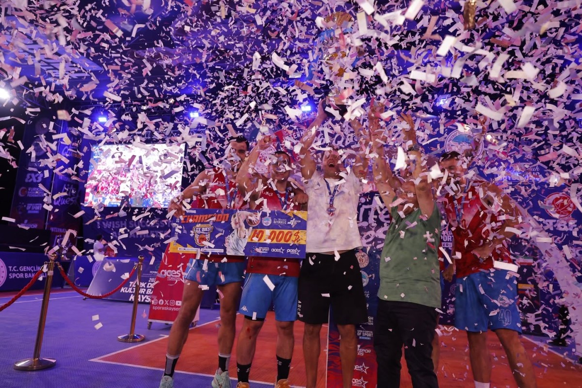 BAŞKAN BÜYÜKKILIÇ'TAN ŞAMPİYONLARA KUPA: FIBA 3X3 LİTE QUEST SONA ERDİ