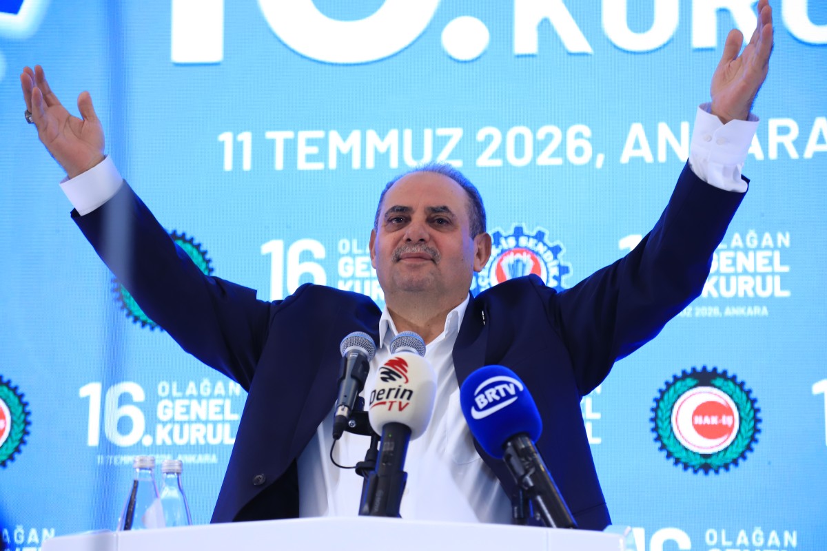ÖZÇELİK-İŞ SENDİKASI GENEL BAŞKANLIĞINA YUNUS DEĞİRMENCİ YENİDEN SEÇİLEREK GÜVEN TAZELEDİ