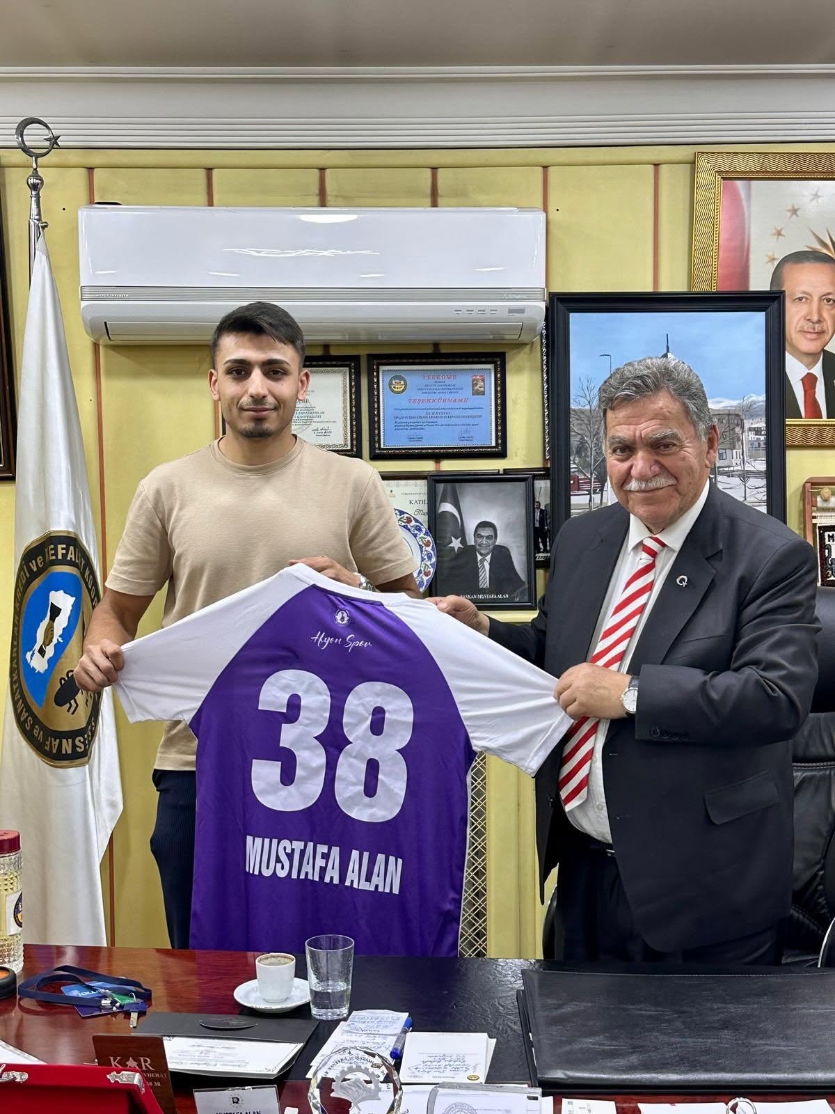 KESKKK BAŞKANI MUSTAFA ALAN’IN YEĞEN GURURU