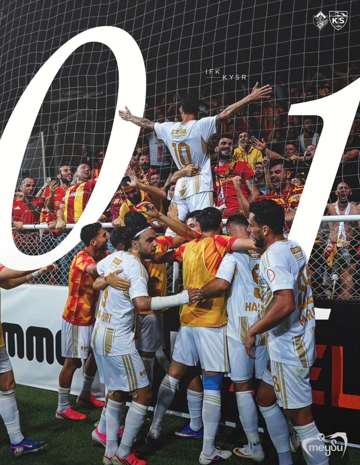 KAYSERİSPOR'DAN GALİBİYET AÇlKLAMASl 