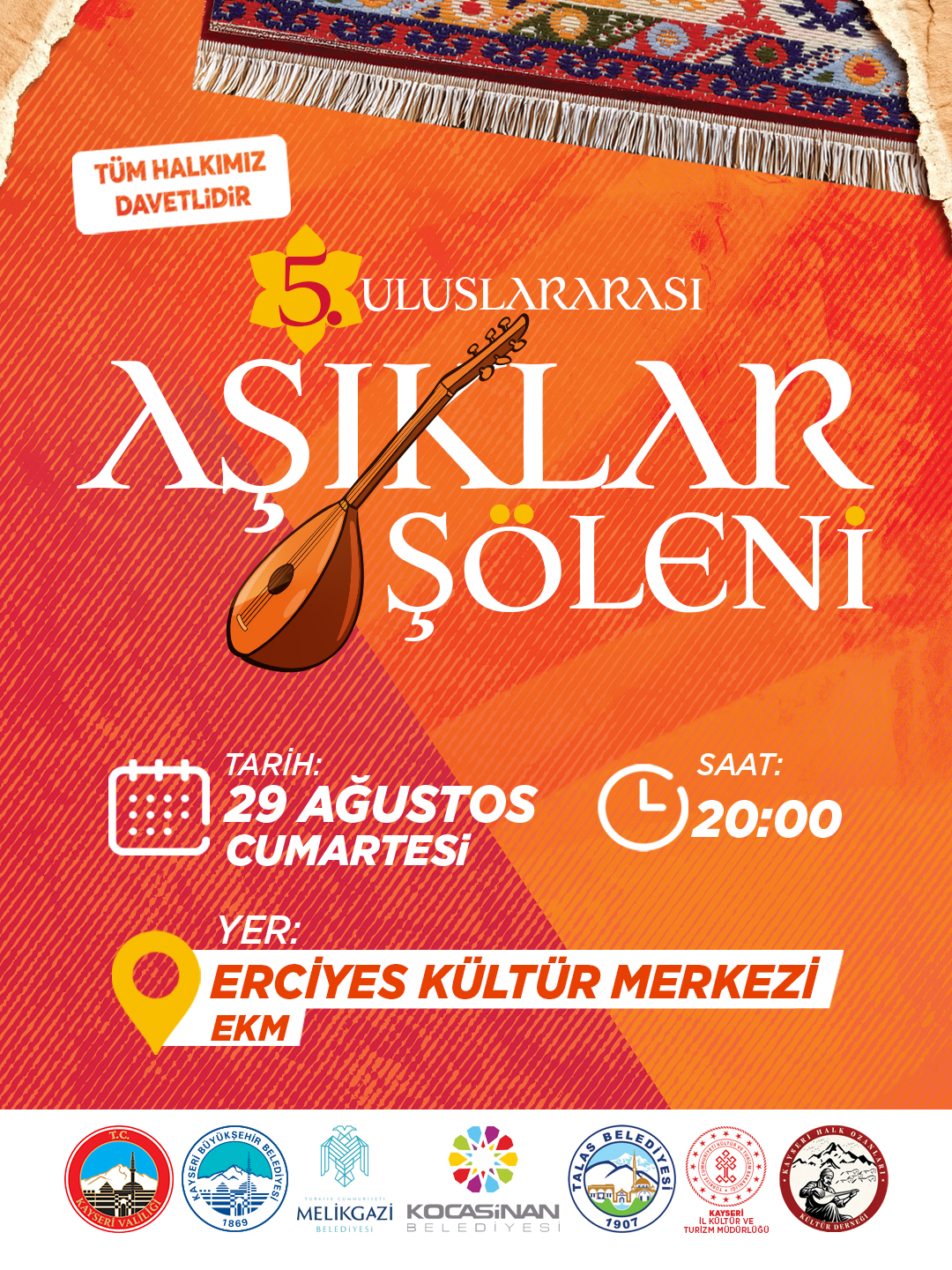 BÜYÜKŞEHİR’DEN 5. ULUSLARARASI ÂŞIKLAR ŞÖLENİ’NE DAVET