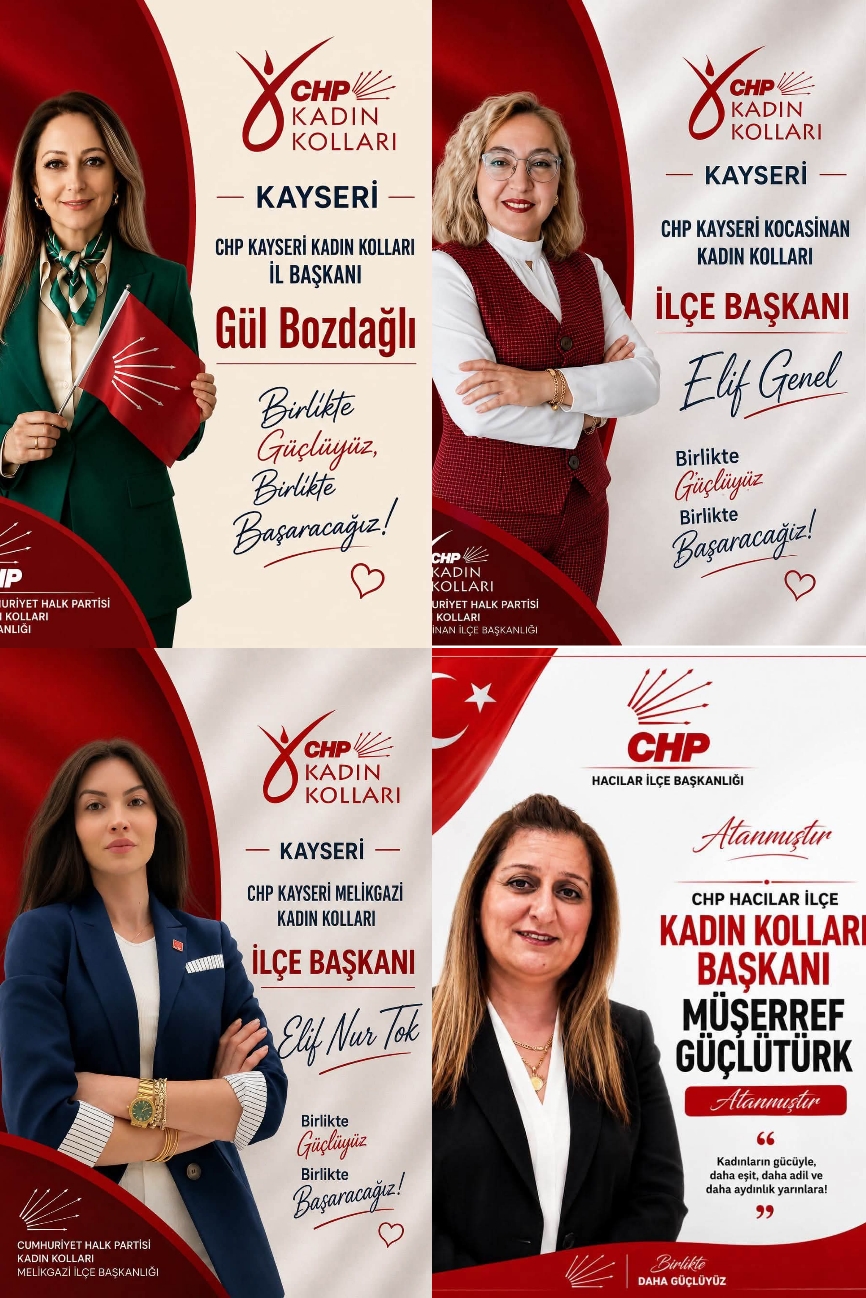 CUMHURİYET HALK PARTİSİ'NDE YENİ GÖREVLENDİRİLEN İSİMLER BELLİ OLDU 