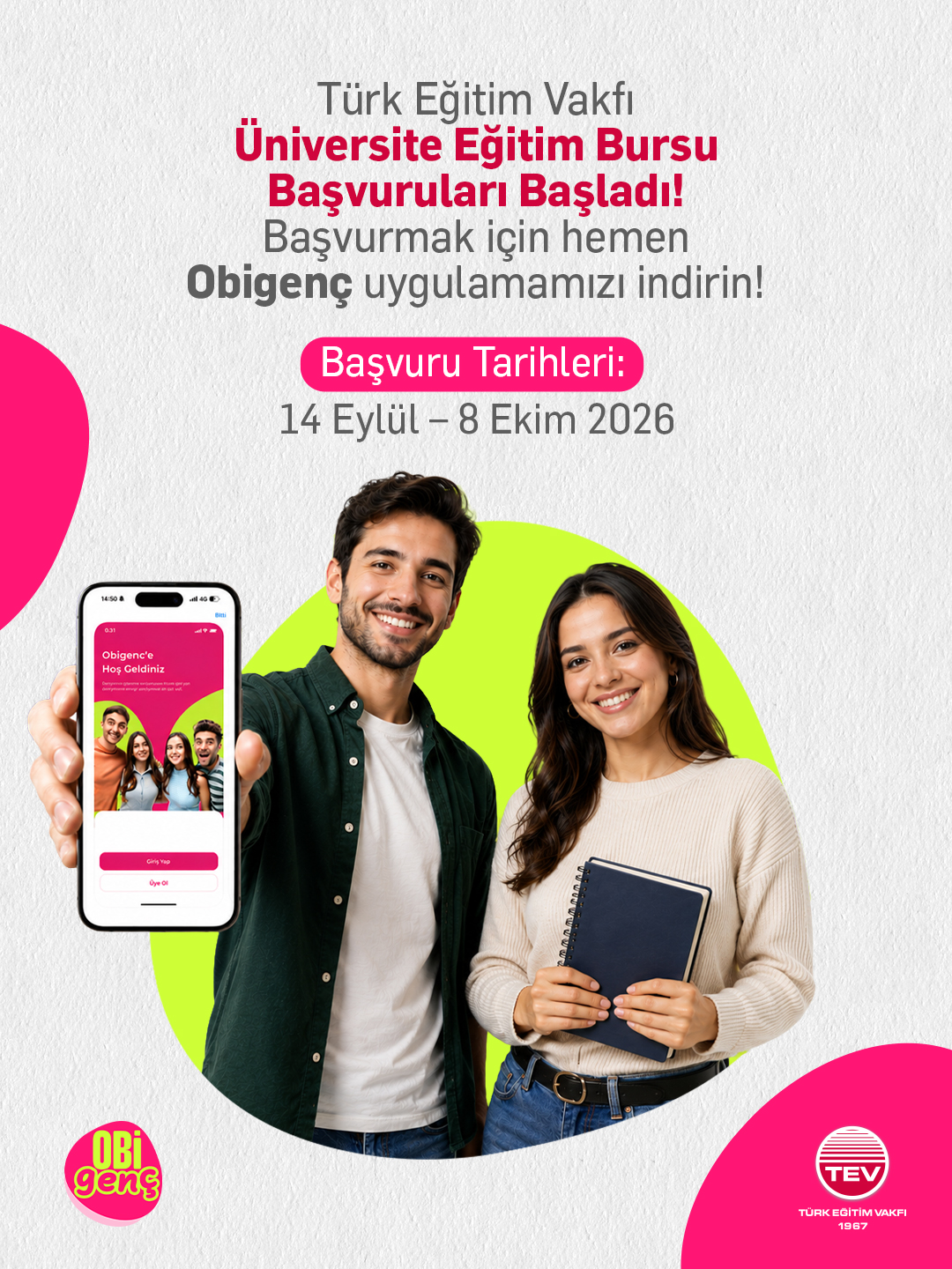 TEV, ÜNİVERSİTE YOLCULUĞUNDA GENÇLERİN YANINDA