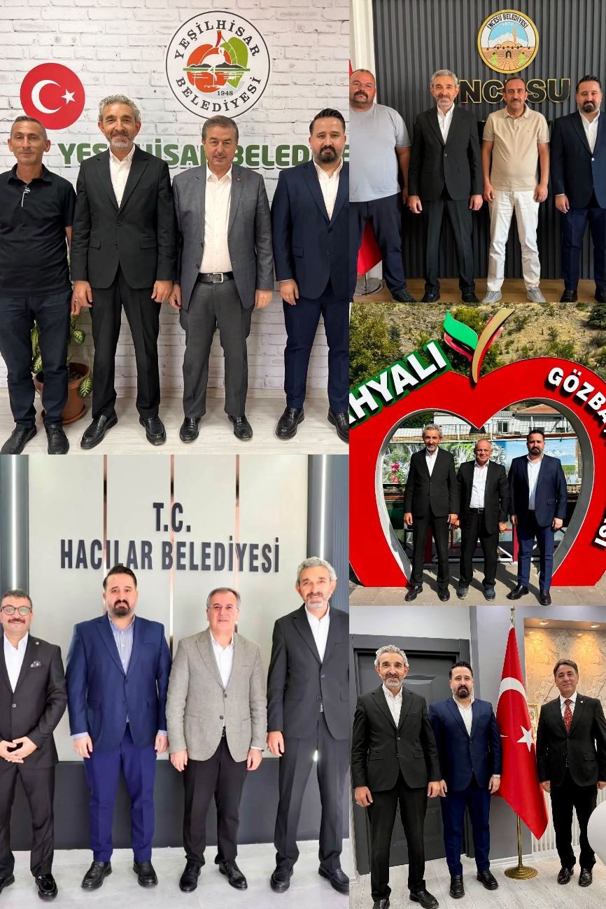 BAŞKAN NAVRUZ, BELEDİYELERİ  TURLUYOR