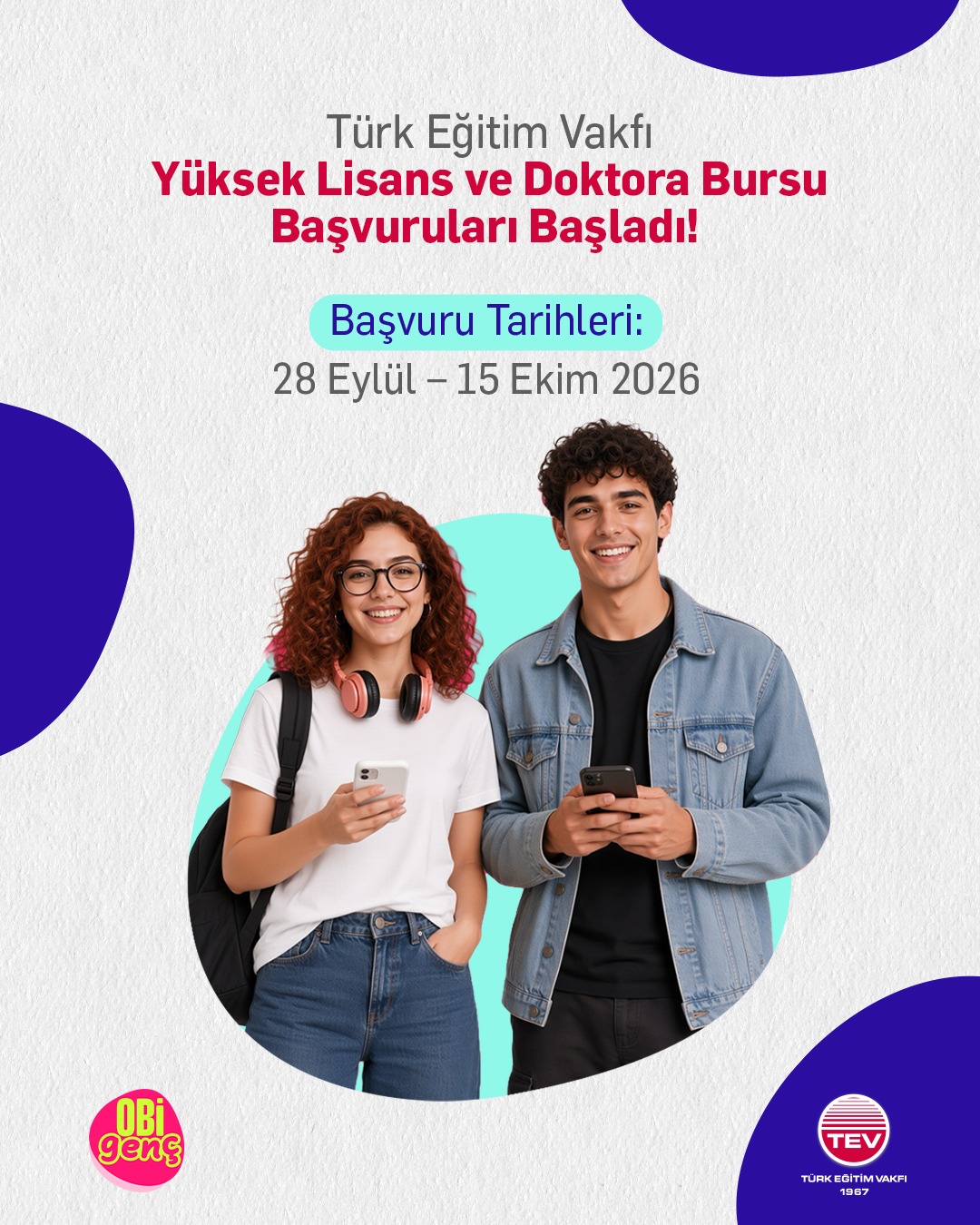TÜRK EĞİTİM VAKFI YÜKSEK LİSANS VE DOKTORA BURSU BAŞVURULARI BAŞLADI