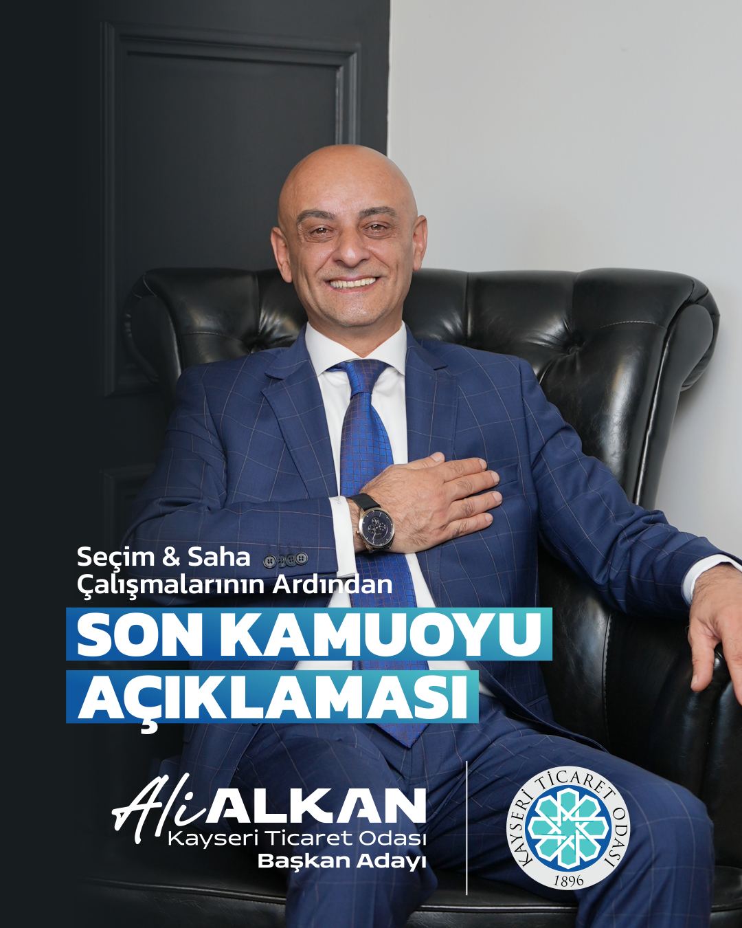 ALİ ALKAN'DAN KAMUOYU AÇIKLAMASI