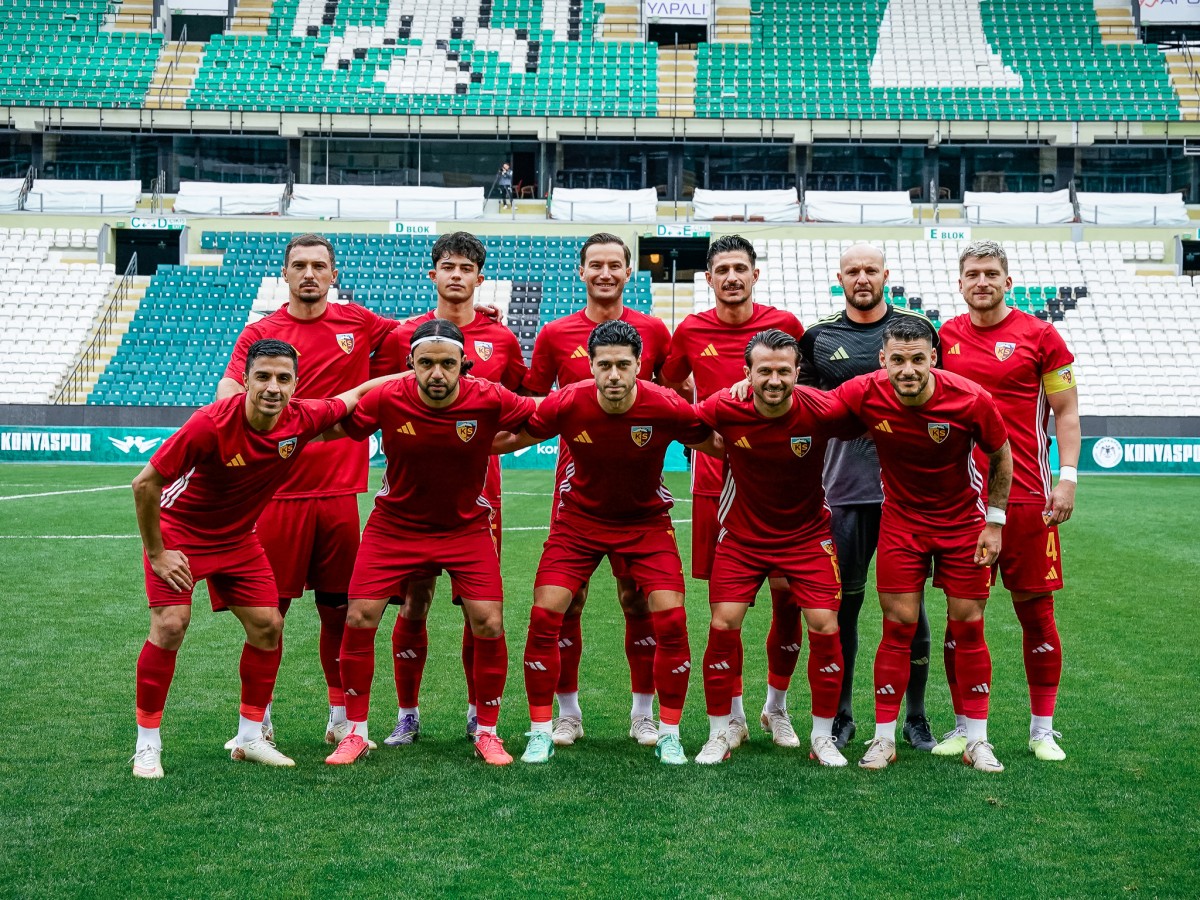 KAYSERİSPOR, KONYASPOR İLE OYNADlGl ÖZEL MAÇI MORENO'NUN GOLÜ İLE KAZANDI 