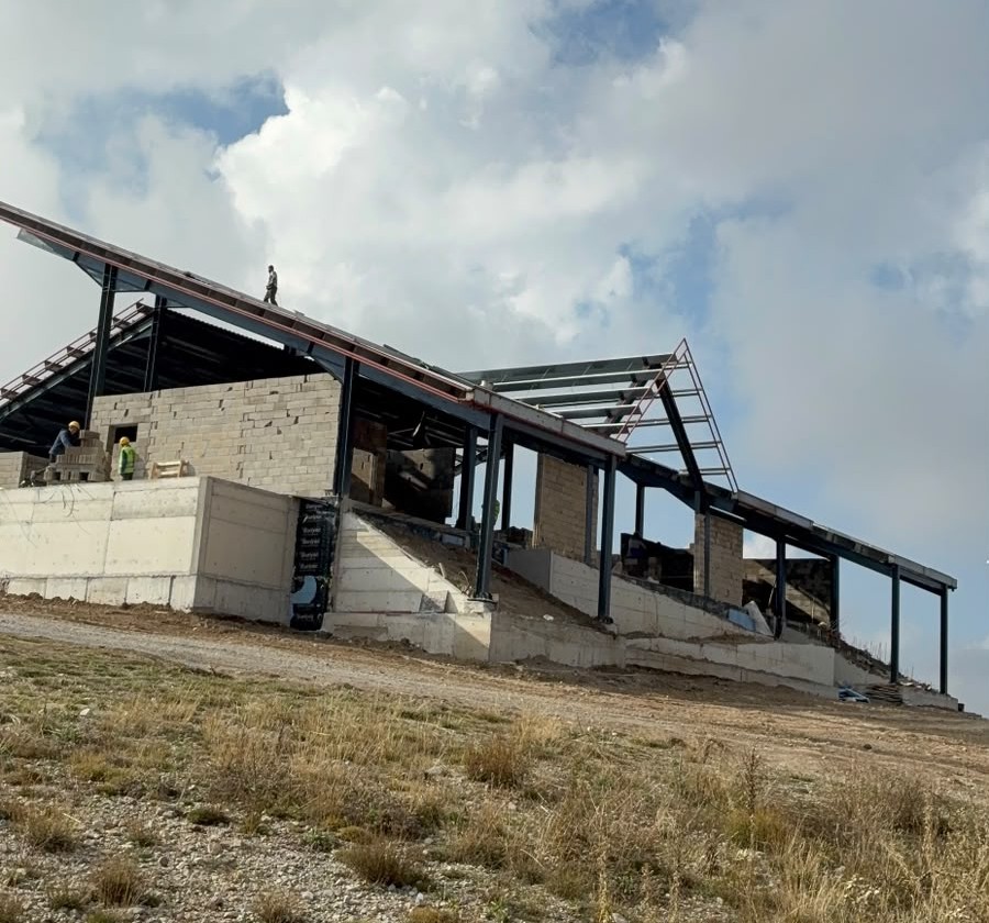 ERCİYES’TE DAĞ KIZAĞI PROJESİ HlZLA SÜRÜYOR 