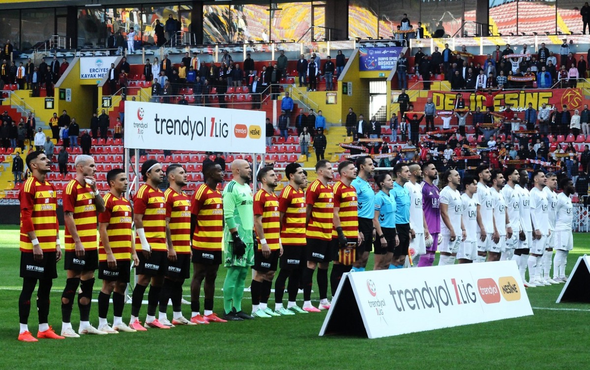 KAYSERİSPOR, BATMAN MAÇINDA BERABERLİK VAR:  2-2