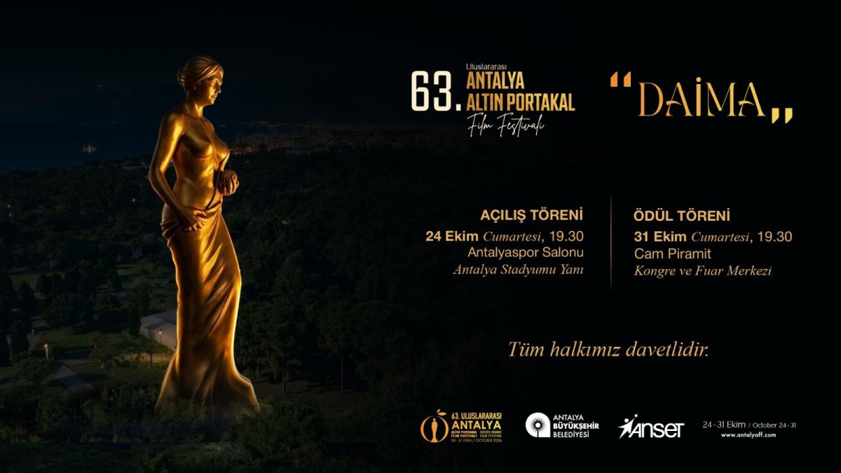 63. ALTIN PORTAKAL’DA SİNEMA ŞÖLENİ BAŞLIYOR!