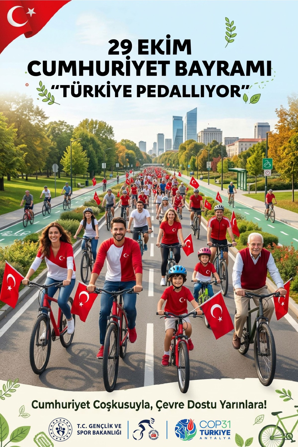 TÜRKİYE 81 İLDE PEDALLIYOR