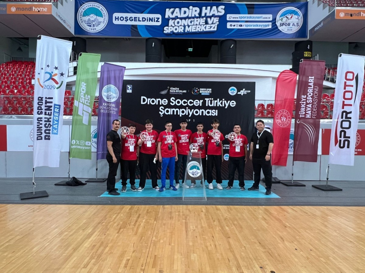 KAYSERİ BÜYÜKŞEHİR, DRONE SOCCER TÜRKİYE ŞAMPİYONASI’NA EV SAHİPLİĞİ YAPTI