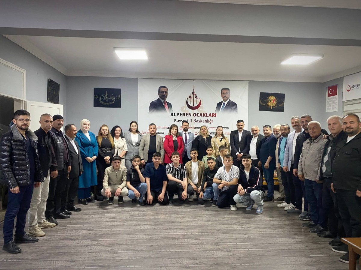 BÜYÜK BİRLİK PARTİSİ ALPEREN OCAKLARINDA BAYRAMLAŞTI 