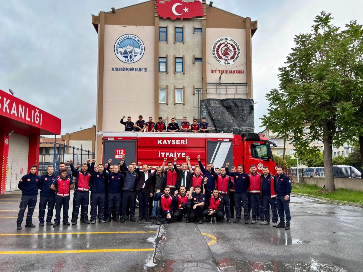 HİZMET İŞ SENDİKASI İTFAİYE DE BAYRAMLAŞTI 