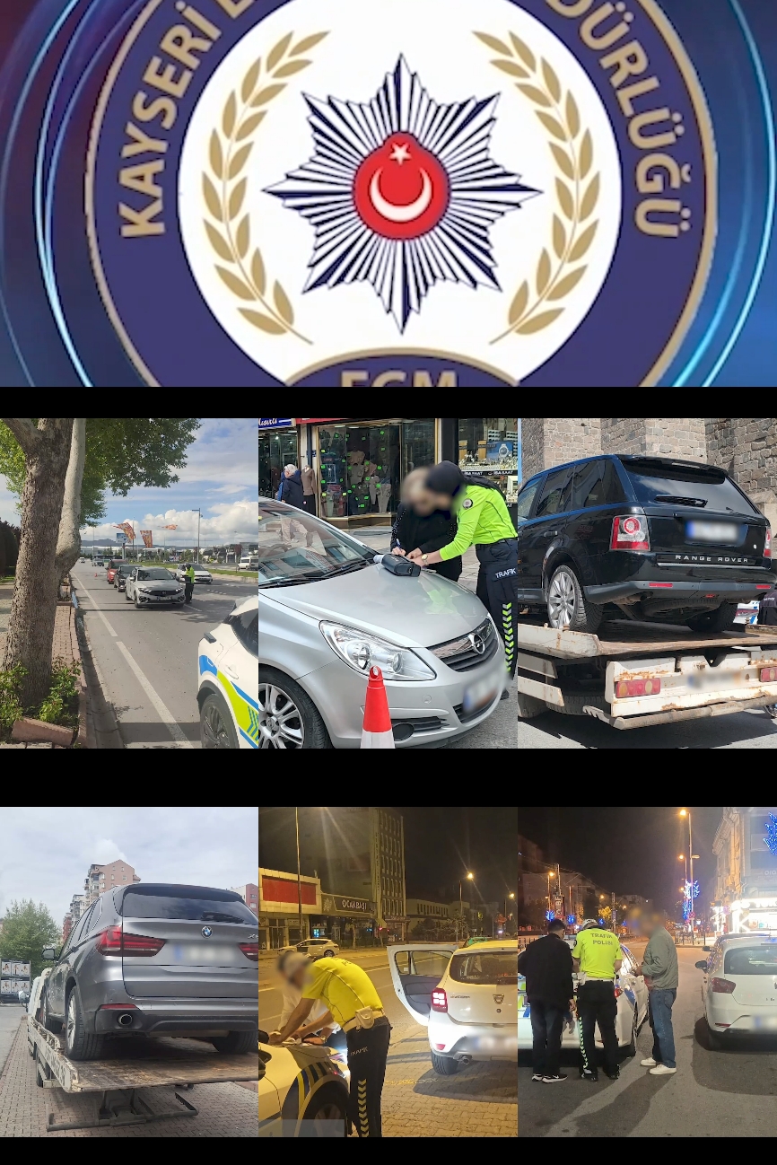 EMNİYET MÜDÜRLÜĞÜ'NDEN SÜRÜCÜLERE YAKIN TAKİP 