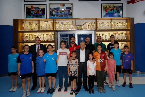BAŞKAN BÜYÜKKILIÇ: “GELECEĞİN SPORCULARINI YETİŞTİRİYORUZ”