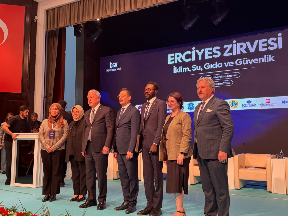 ERCİYES ZİRVESİ-1’DEN İKLİM, SU VE GIDA GÜVENLİĞİNDE ORTAK EYLEM ÇAĞRISI