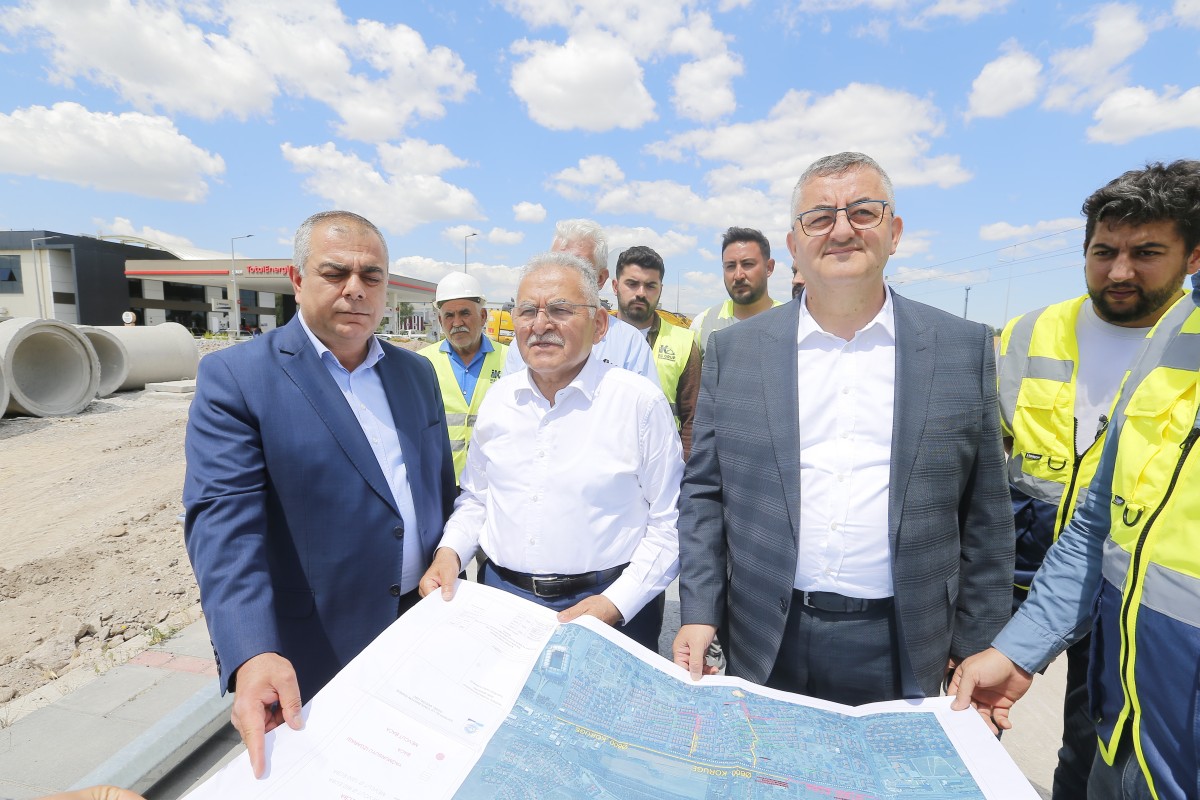 110 MİLYON TL'LİK YAĞMUR SUYU YATIRIMIYLA KAYSERİ'NİN ALTYAPISINI GÜÇLENİYOR