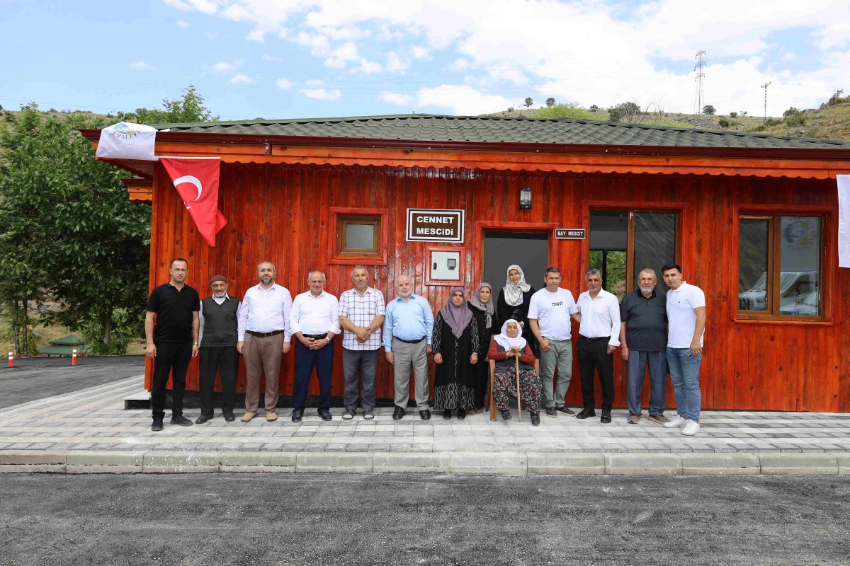 BÜYÜKPINAR MESİRE ALANI CENNET MESCİDİ İBADETE AÇILDI