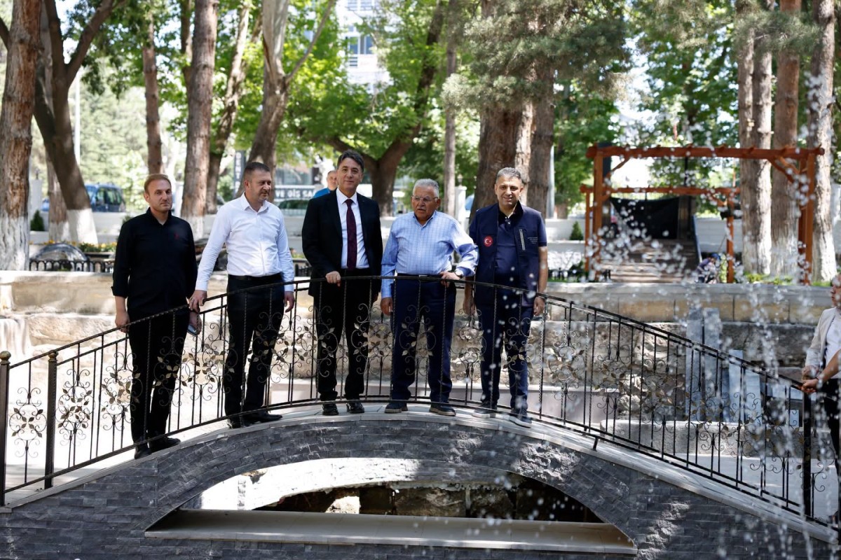 DEVELİ ELBİZ PARKI YENİLENİYOR