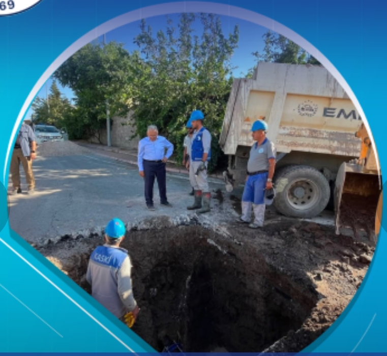 KAVŞAK VE ALTYAPI ÇALIŞMALARI YERİNDE İNCELENDİ