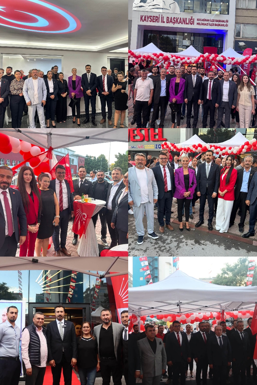CUMHURİYET HALK PARTİSİ'NDEN RESEPSİYON