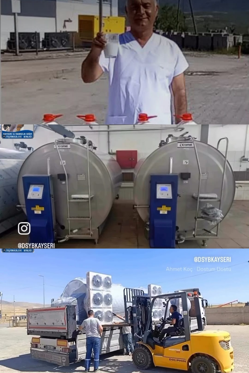 SOĞUK SÜT ZİNCİRİNE YENİ TAKVİYE YAPlLDl 