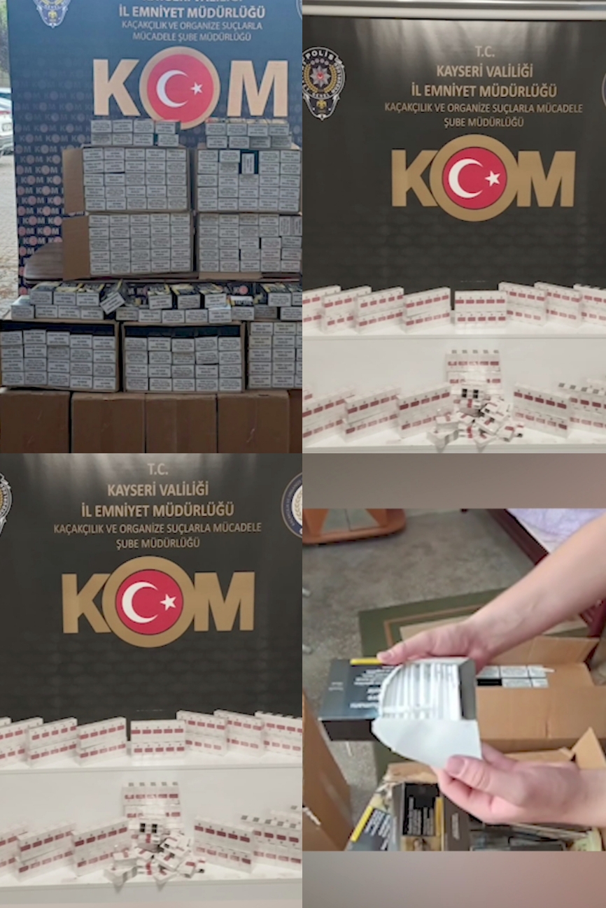KAÇAK SİGARA OPERASYONU 