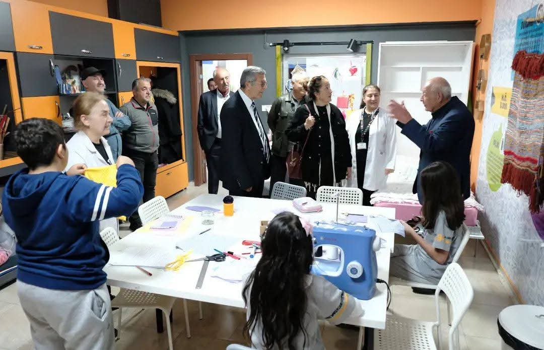 ERCİYES KOLEJİNE MİSAFİR OLDULAR