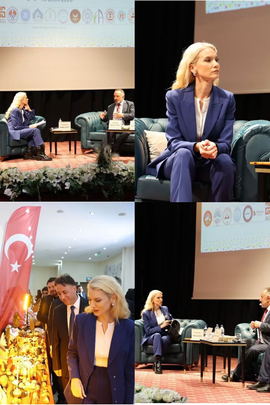 DEVELİDEKİ DEV ORGANİZASYONDA MODERATÖR PELİN ÇİFT OLDU 