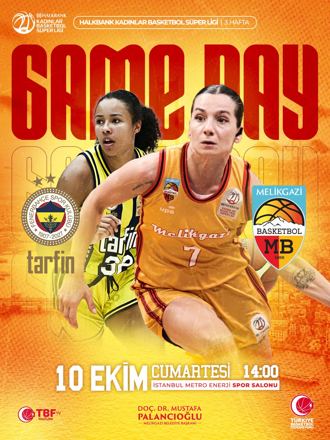 MELİKGAZİ, FENERBAHÇE DEPLASMANlNDA  99-70 KAYBETTİ 