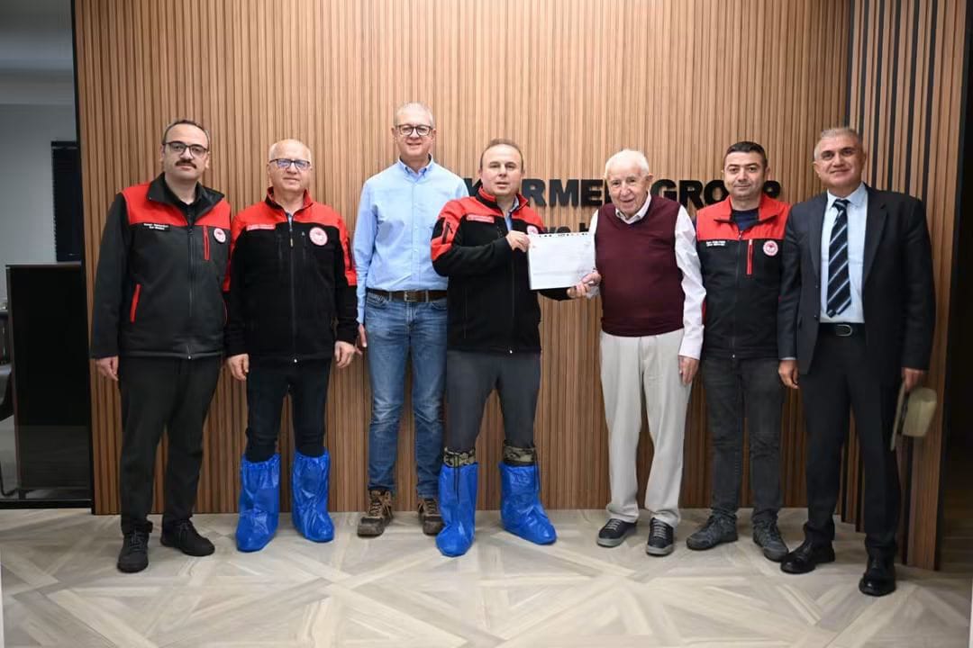 DEVELİ'DE KURMEL TARIM HAYVANCILIK ARİ İŞLETME BELGESİ ALDI