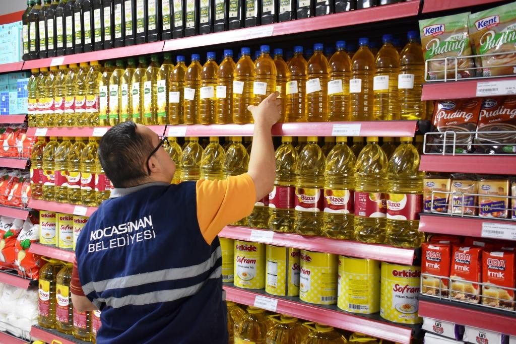 KOCASİNAN BELEDİYESİ'NDEN VATANDAŞLARA ASPİR YAĞI HEDİYESİ