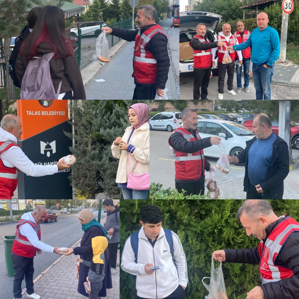 MHP TALAS TEŞKİLATINDAN HEMŞEHRİLERİNE SABAH İKRAMI