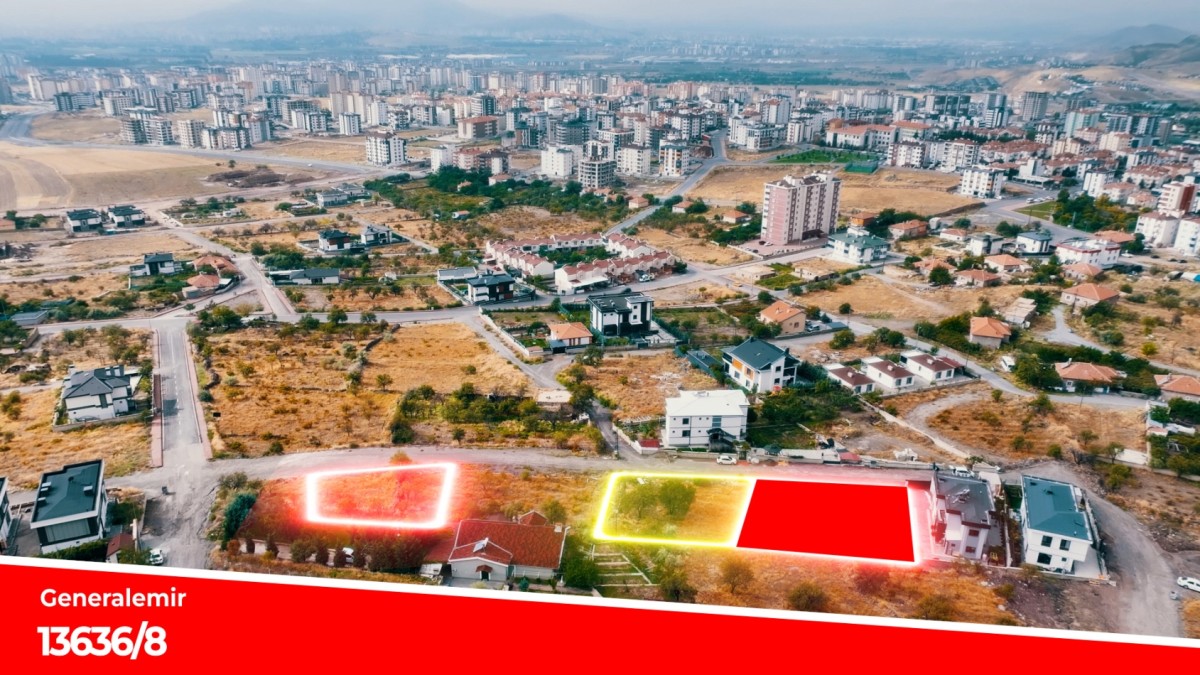 KOCASİNAN’IN STRATEJİK NOKTALARINDAKİ 11 ARSAYA YÜZDE 25 PEŞİNAT VE 12 AY TAKSİT FIRSATI