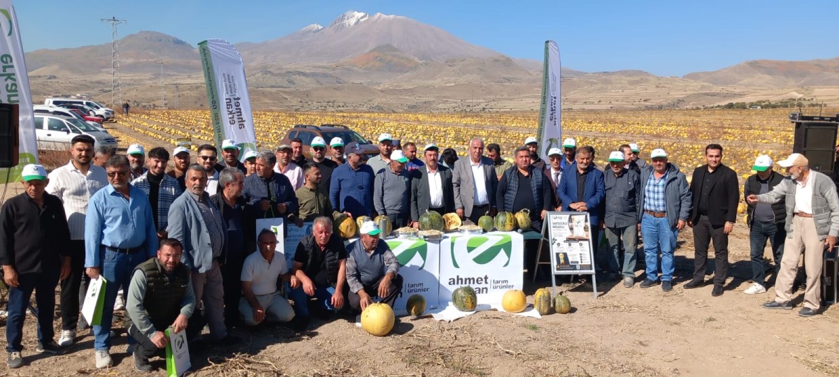 DEVELİ'DE KABAK ÇEKİRDEĞİ TARLA GÜNÜ