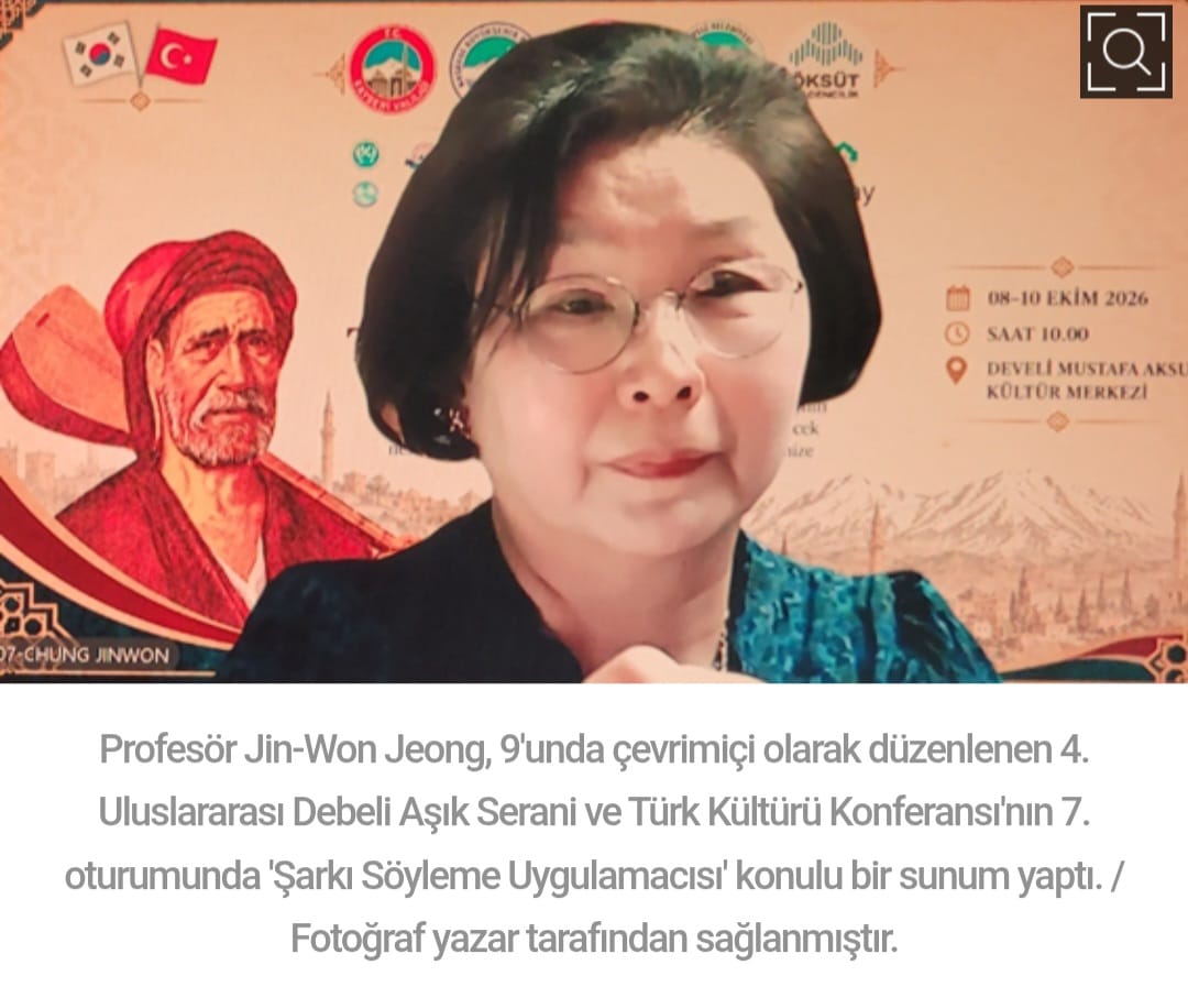 KORELİ PROFESÖR TÜRKİYE'DE İLK KEZ DEVELİ'DE TEBLİĞ SUNDU